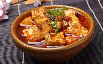 麻婆豆腐菜品特色